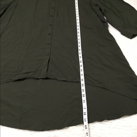 City Chic Everyday Tunic Military Blouse Sz.XXL - Picture 5 of 10